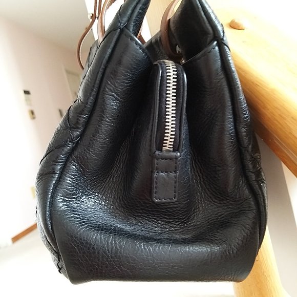 Auth Chanel Black Glazed Calfskin On the Road Tote Bag - Pre-owned - Picture 8 of 16